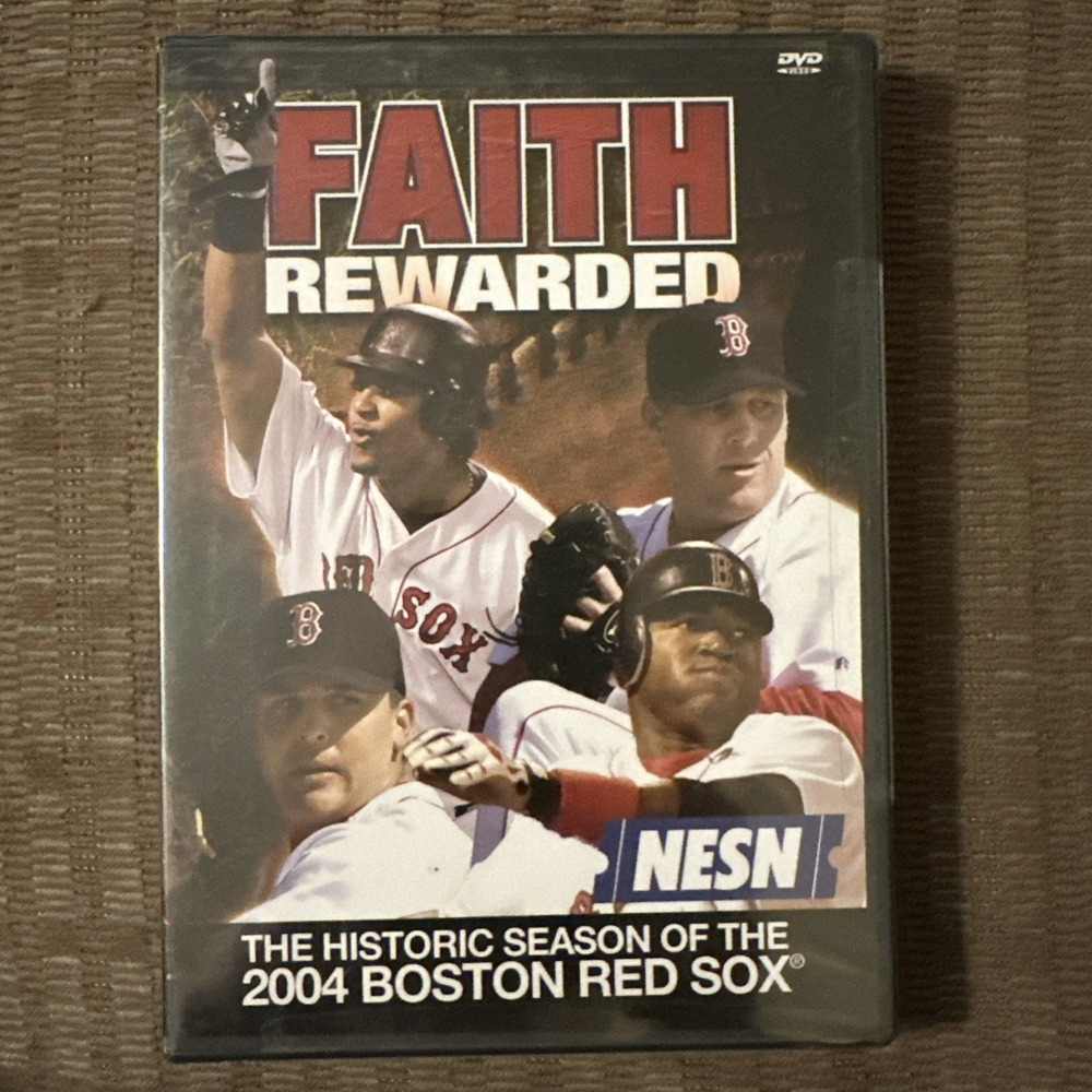 Faith Rewarded: The Historic Season of the 2004 Red Sox (DVD, 2004) H157